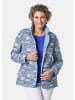 GOLDNER Kurzgröße:  Leichte Steppjacke mit Wendefunktion in riviera / geblümt