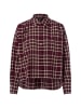 Marie Lund Bluse in aubergine mehrfarbig