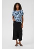 Kaffe Ärmellose Bluse KAamber Loose fit in Blue Graphic Flower