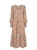 NÜMPH Midikleid für in beige
