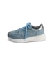 VITAFORM Hirschleder Sneaker in mosaikblau