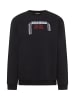 Carlo Colucci Sweatshirt Erba in Schwarz