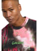Carlo Colucci T-Shirt D'Inezo in Schwarz / Pink
