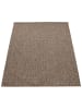 KADIMA DESIGN Teppich Kurzflor Unifarben Wohnzimmer in Braun