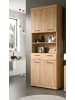 Inn.Furn Hochschrank in Eiche Artisan 74 x 191 cm, Badschrank mit viel Stauraum