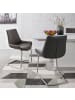 home24 Freischwinger Saval (2er-Set) in Vintage Grau