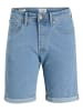 JACK & JONES PLUS Jeans-Shorts in Blue Denim