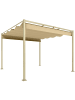 Outsunny Pergola 298L x 297B x 221H cm Khaki