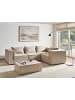 Beliani 4-tlg Ecksofa AXEBO in Beige linksseitig