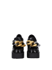 Stella McCartney Schwarz Leder Plateau Loafer