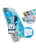 Flip Badewannenmatte Wal 100x40cm  Transparent