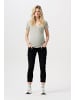 Noppies Slim Umstandsjeans Mila 7/8 in Black Dark Wash