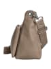 Mandarina Duck Mellow Leather - Umhängetasche 36 cm (nero) in warm taupe