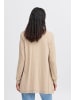 b. young BYMMMORLA LONG CARDIGAN - loose fit in Humus Melange