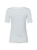 MARC CAIN SPORTS  Shirt in hellblau weiß