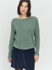 MAZINE Longsleeve Celeste in jade mel.