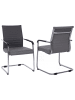 MCW 2er-Set Besucherstuhl Q85, Grau
