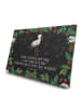 Mr. & Mrs. Panda Advents-Teekalender Storch mit Spruch in Kreidetafel