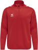 Hummel Halbreißverschluss Sweatshirt Hmlcore Erwachsene in TRUE RED