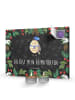 Mr. & Mrs. Panda Adventskalender Eule Matrose mit Spruch in Kreidetafel