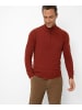 BRAX  Rollkragenpullover für Herren in uni
