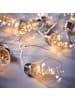 Butlers LED-Lichterkette BULB LIGHTS in Durchsichtig