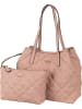 Guess Shopper Vikky Tote Quilted in Blush