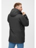 Derbe Winterjacke Trekholm in jet black/lava smoke