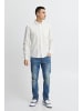 BLEND Langarmhemd BHShirt in weiß