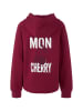 MARC CAIN Sweatshirt mit Aufdruck in Rot
