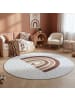 Teppich Boss Kinderteppich Coco 1132, rund - Creme
