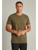 Matinique T-shirt MAJermane Gerade Passform in BLACK/M. GREY/OLIVE