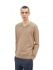 Tom Tailor Dünner Feinstrick Pullover Basic V-Ausschnitt Sweater in Braun