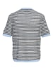 Jack & Jones Gestricktes T-Shirt in Cashmere Blue