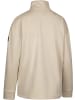DLX Fleecejacke/Fleecepullover "Siobhan Fleece" in Grau