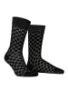 Hudson Socken Board gemustert in Black