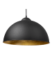 Beliani Pendelleuchten CETINA in Schwarz/Gold - (W) 40 x (H) 129 x (L) 40 cm