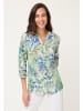 Olsen Bluse in grün mehrfarbig