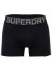 Superdry Boxershort 3er Pack in Schwarz/Orange