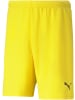 Puma Sporthose "TeamRISE Short" in Gelb