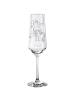 Mr. & Mrs. Panda Kelchglas Fuchs Weihnachten ohne Spruch in Transparent
