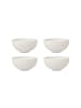Villeroy & Boch 4er Set Suppen Bol Manufacture Rock Blanc Ø 12,5 cm in weiß