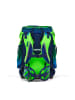Ergobag Grundschulranzen-Set CUBO TruckBär 5-tlg. in Grün/Blau