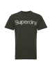 Superdry Vintage-T-Shirt im klassischen Stil Grün