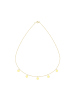 Alexander York Kette PLÄTTCHEN in Gold aus 925 Sterling Silber