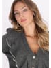 faina Damen Cardigan in Dunkelgrau Melange
