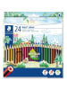 Staedtler Farbstift Noris colour Kartonfaltschachtel Packung mit 24 Farben