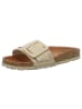 Verbenas Pantoletten in beige