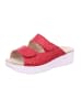 Solidus Pantolette Greta-Weite G in red