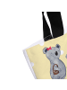 Mr. & Mrs. Panda Tasche Koala Familie zwei mit Spruch in Gelb Pastell